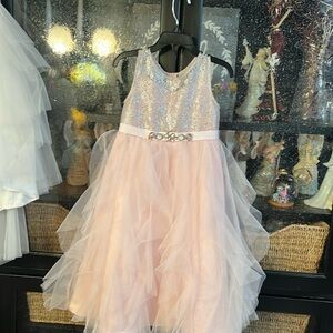 3t NWOT Rare Edition light pink formal/party dress